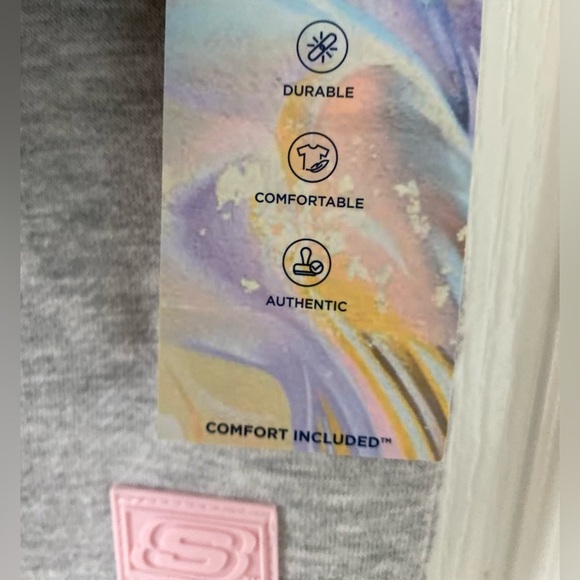 Girls Skechers gray sweatpants size-2T - Picture 3 of 7